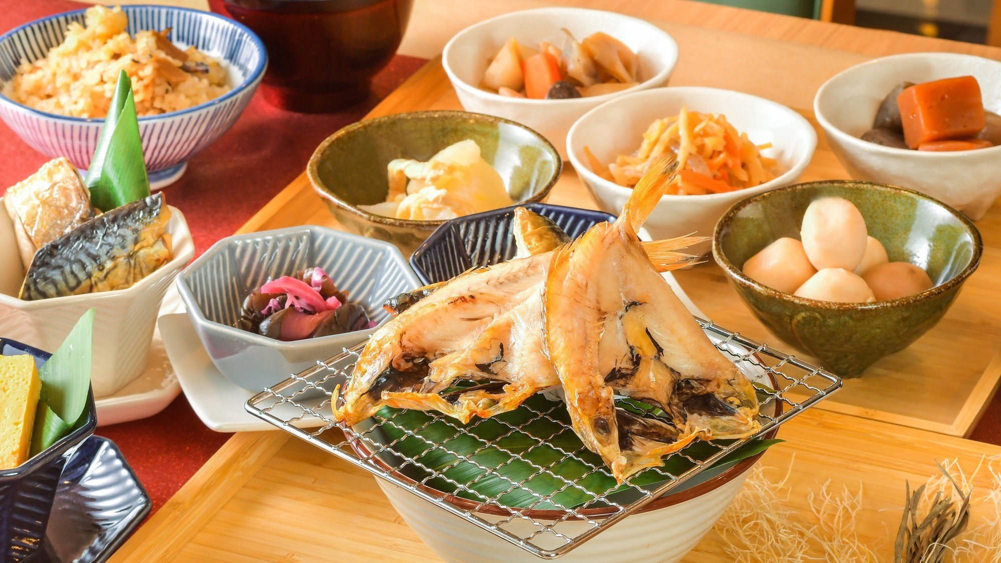 「のどぐろ」が自慢の朝食バイキング