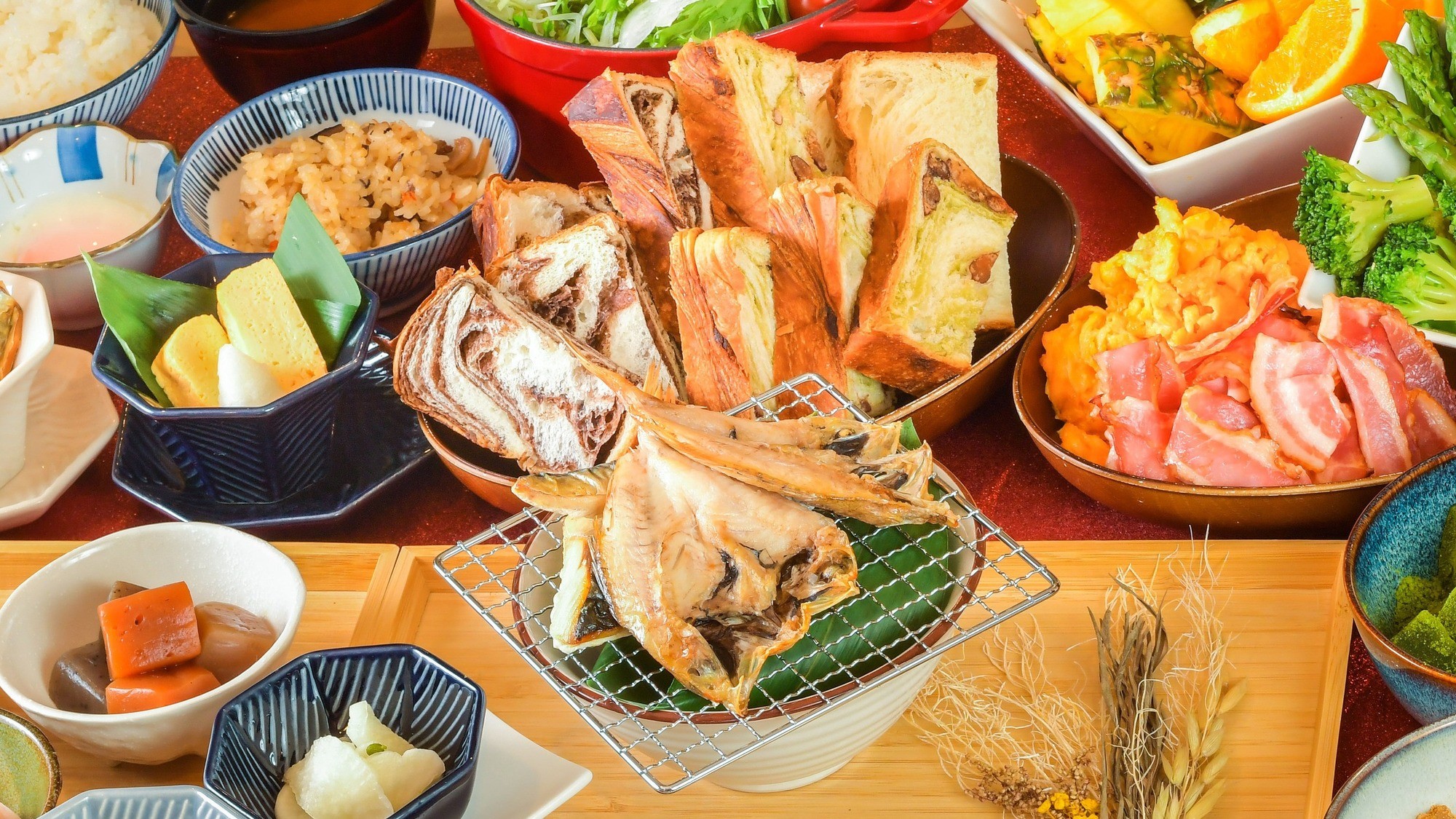 「のどぐろ」が自慢の朝食バイキング