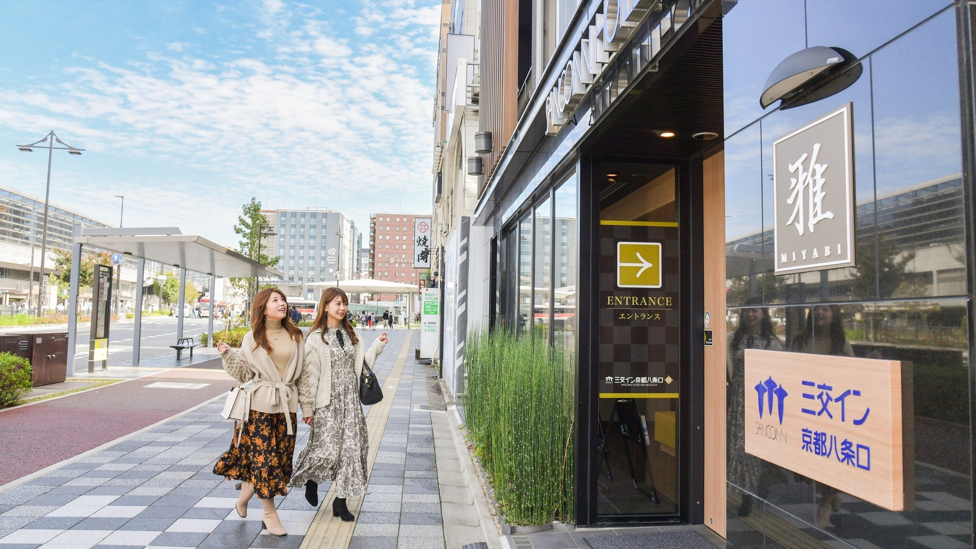 ホテルへ到着です♪