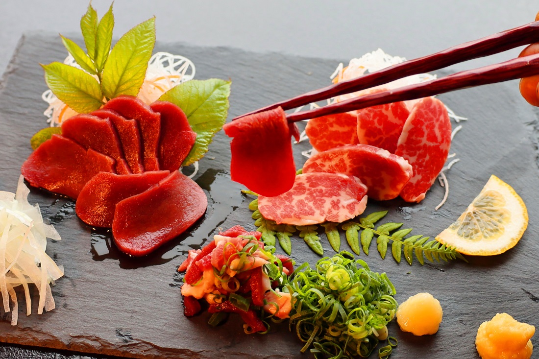 追加料理・馬刺し