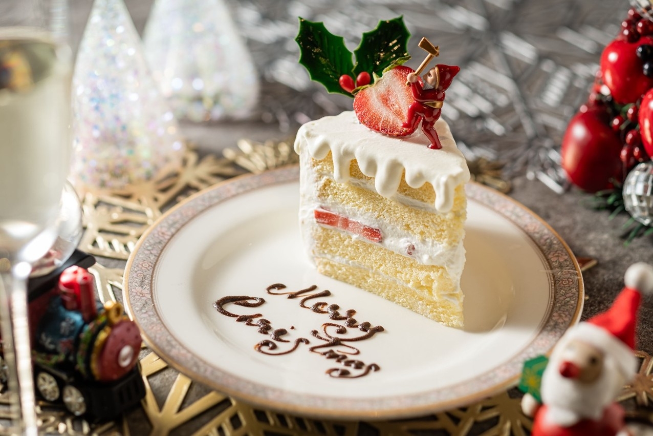 愛媛の口福を味わう遥のX’masプラン クリスマスメイン料理2種とクリスマスデザート〜1泊2食付き