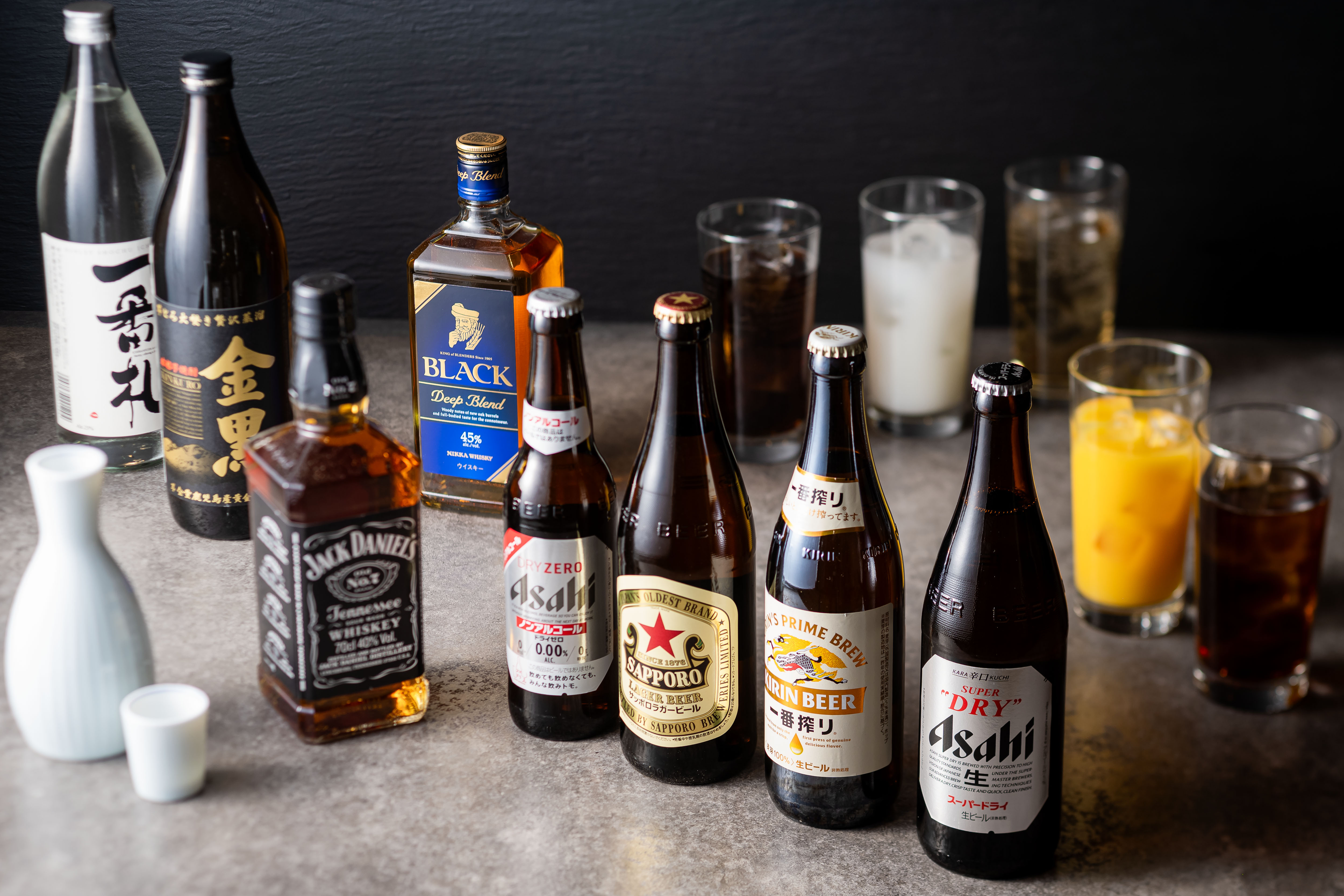 飲み放題プラン　ドリンク