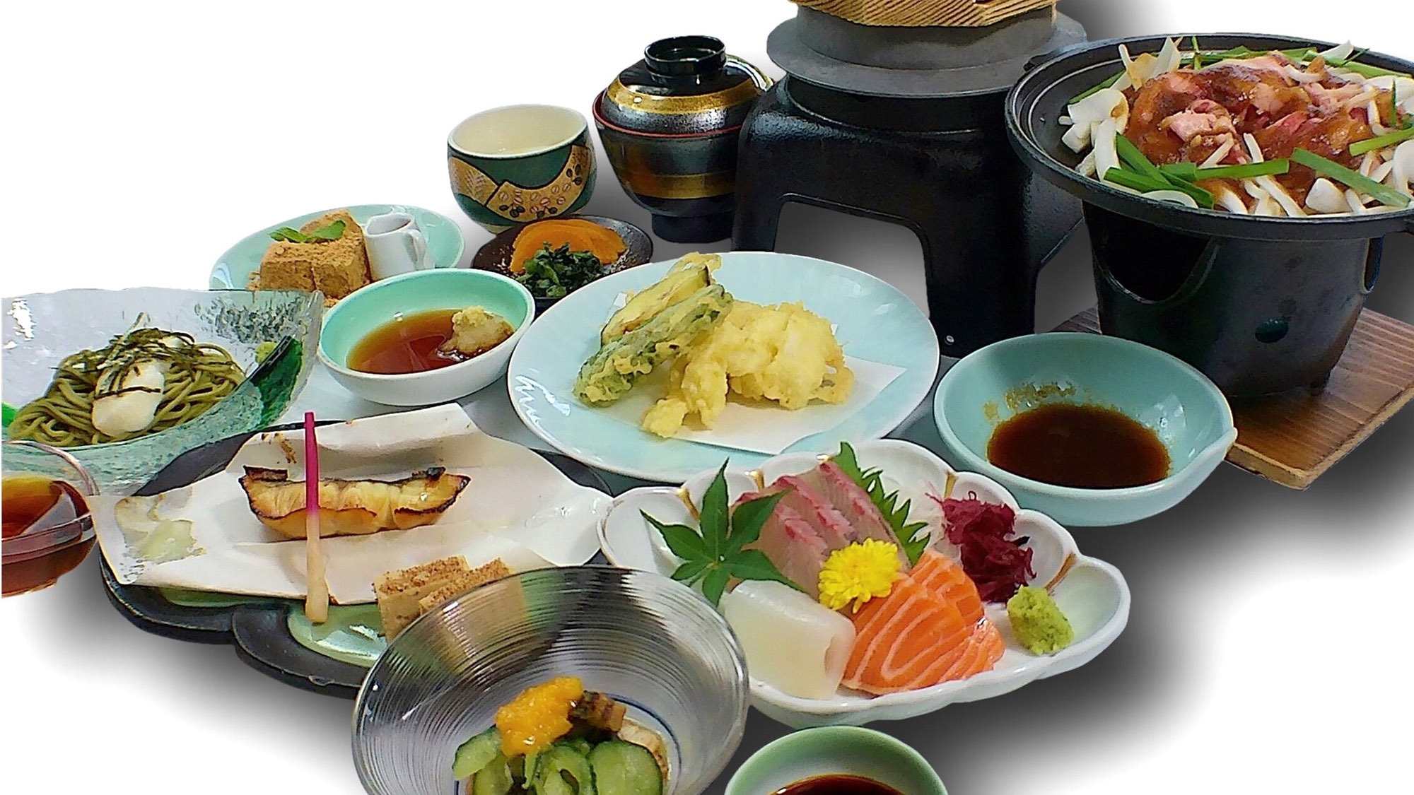 【二食付/お手頃会席】ご夫婦やカップルの温泉旅に♪山間の温泉と地元の食を楽しむご滞在を