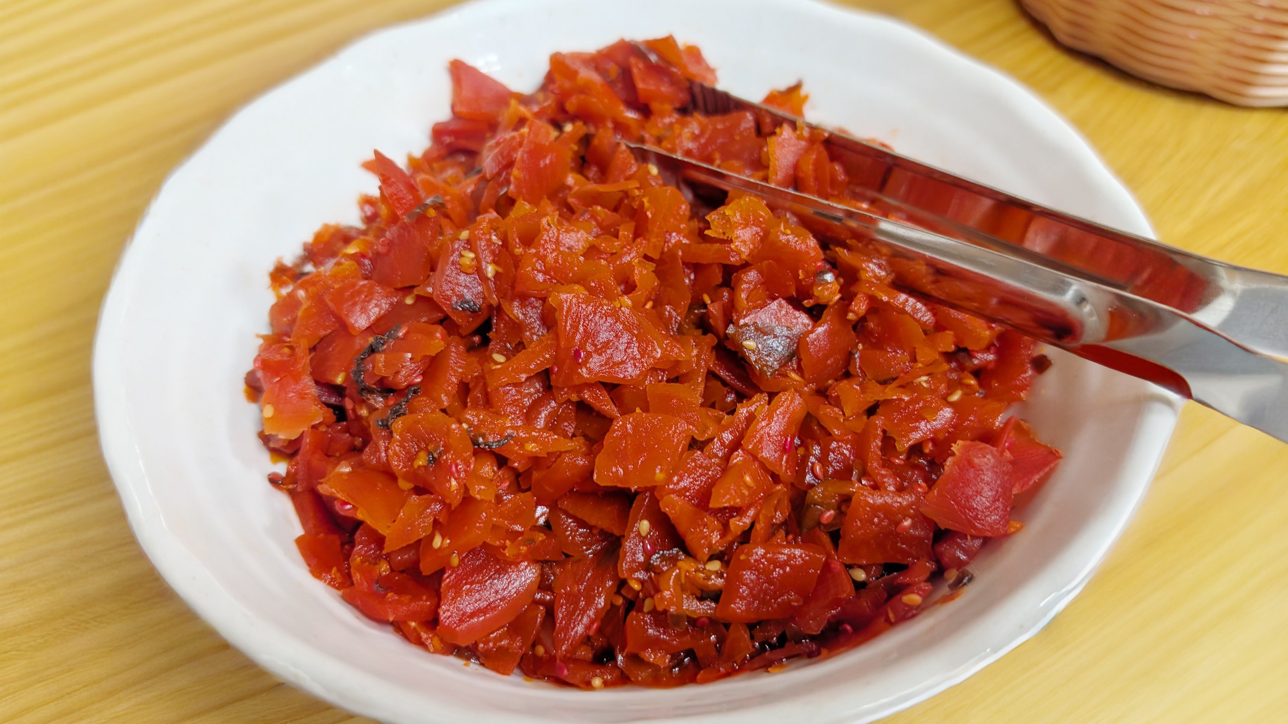 和洋バイキング朝食　漬物　撮影：GR