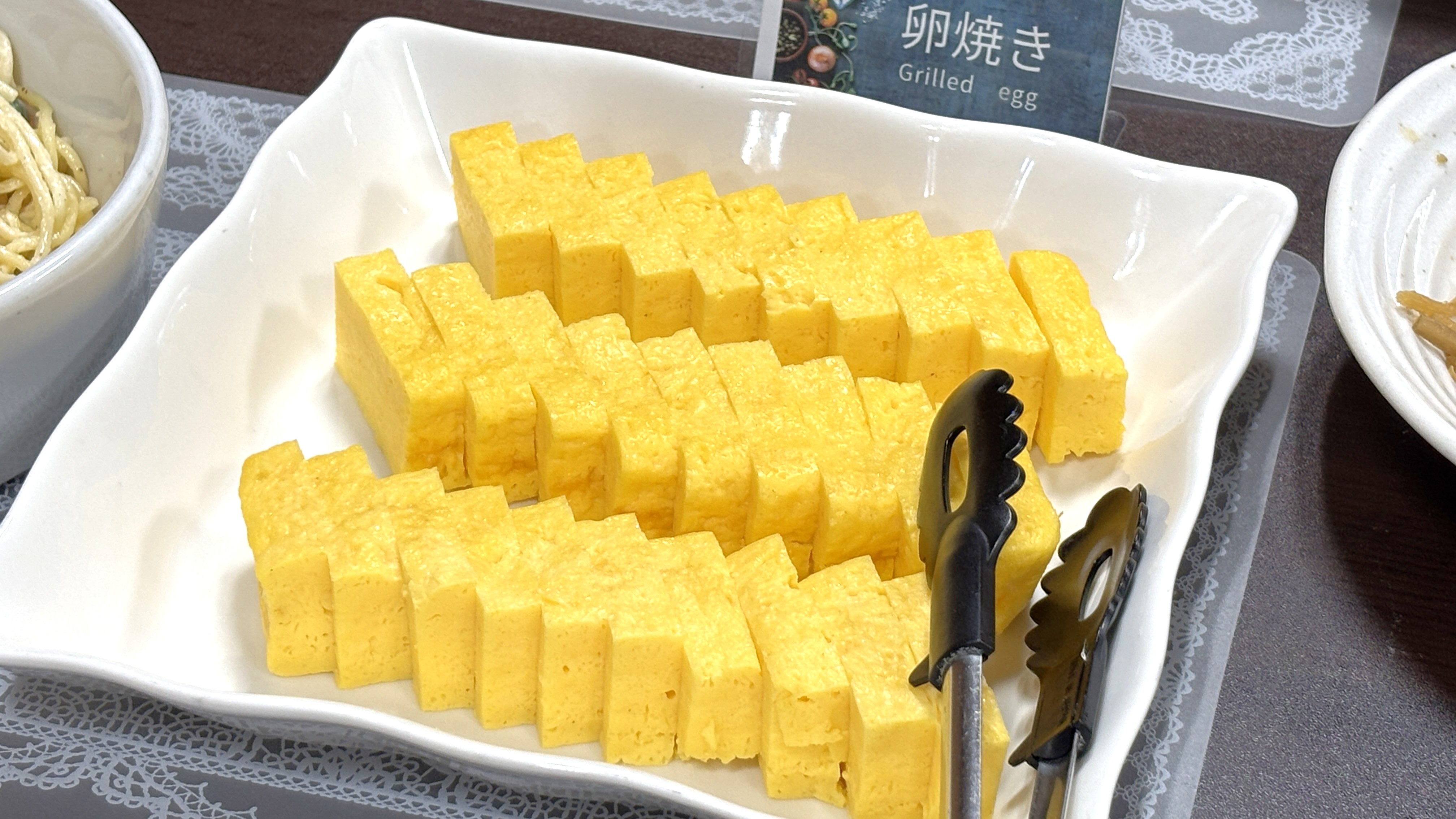 和洋バイキング朝食　卵焼き　撮影：GR
