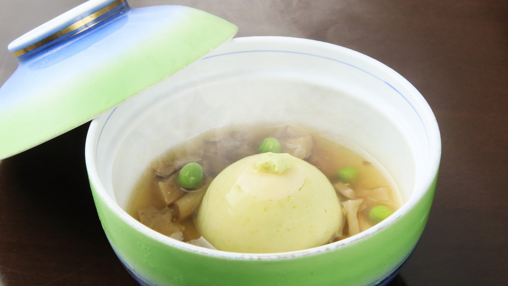 【季節の献立】冷やし茶碗蒸し（一例）