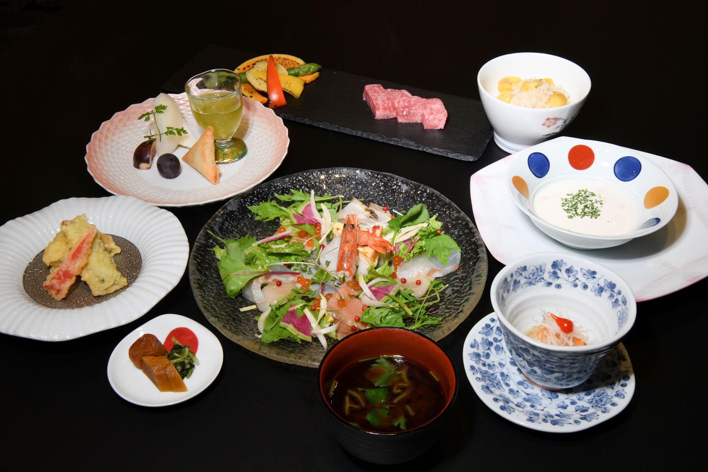 和洋折衷会席　1泊2食付