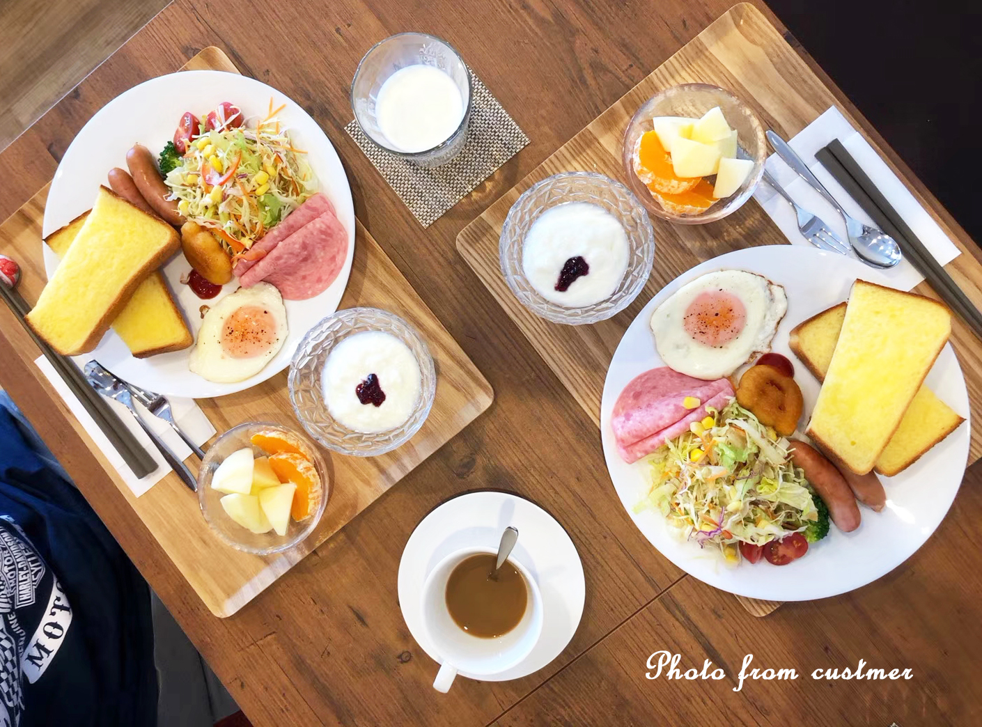 朝食例ｰお客様より