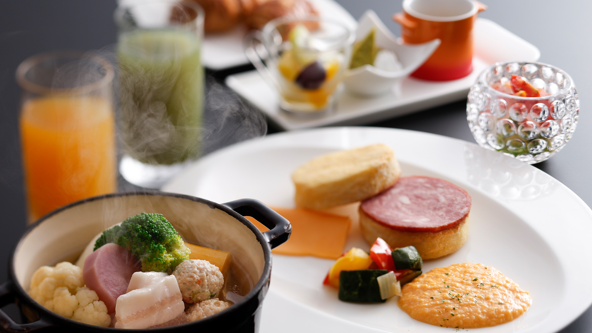 一日の始りに心も身体も温まる鐸海の洋朝食(イメージ)