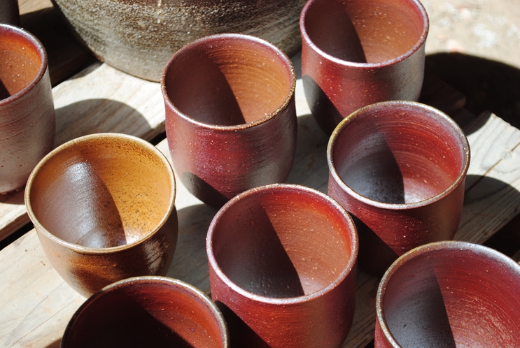「香月窯」　旅の思い出に備前焼の陶芸体験もできます。