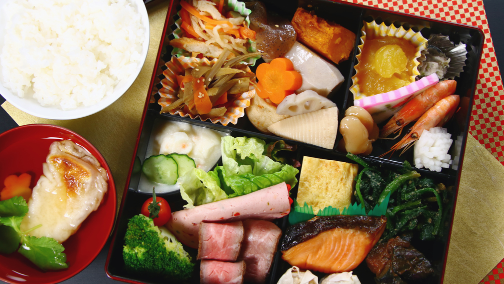 【年末年始限定】2食付◆お正月特別料理をご堪能！ 御節＆お雑煮付♪