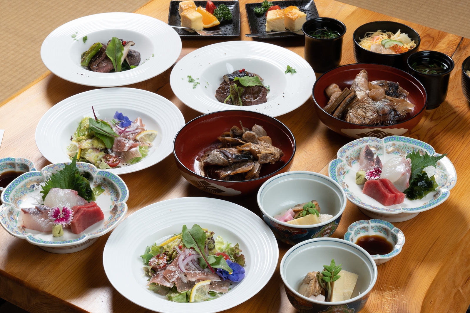 和知　うめはらプロヂュース　京丹波町の食材を使った季節の懐石料理　(火曜日は定休日です）