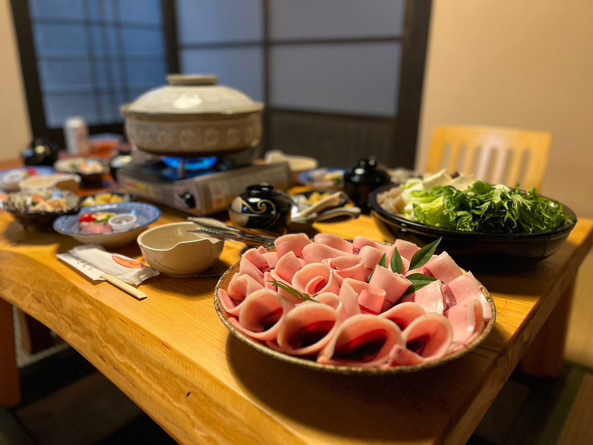 ぼたん鍋コース（11月〜3月迄）