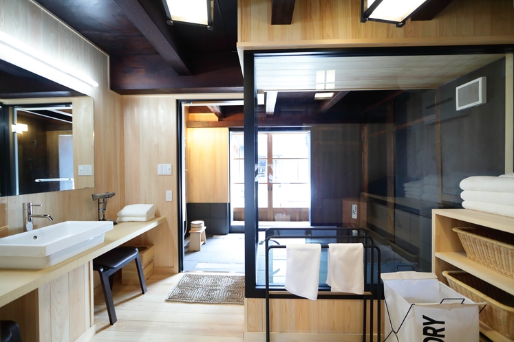 江戸の蔵宿　浴室Kurayado