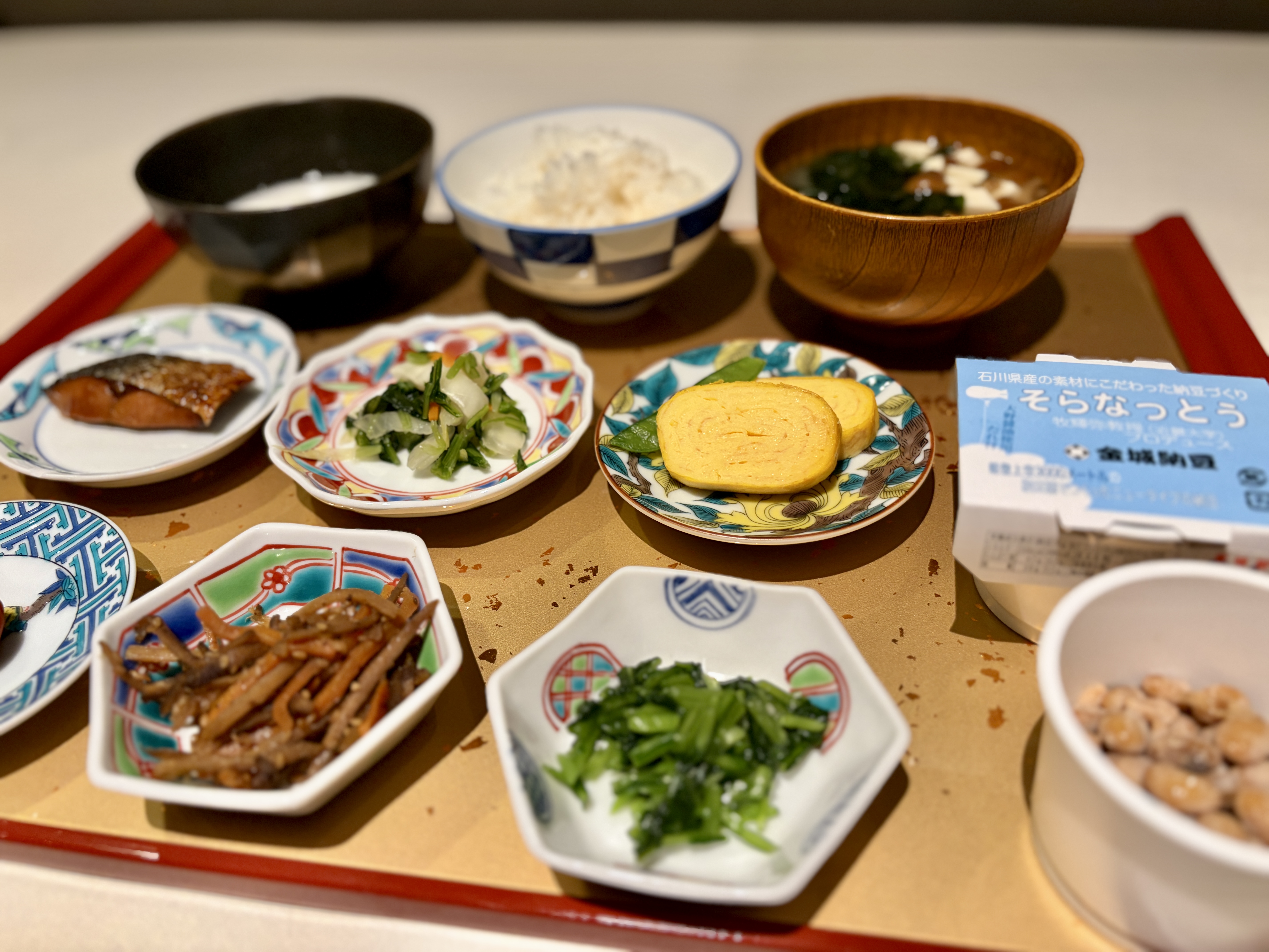 朝食ビュッフェ　和食一例