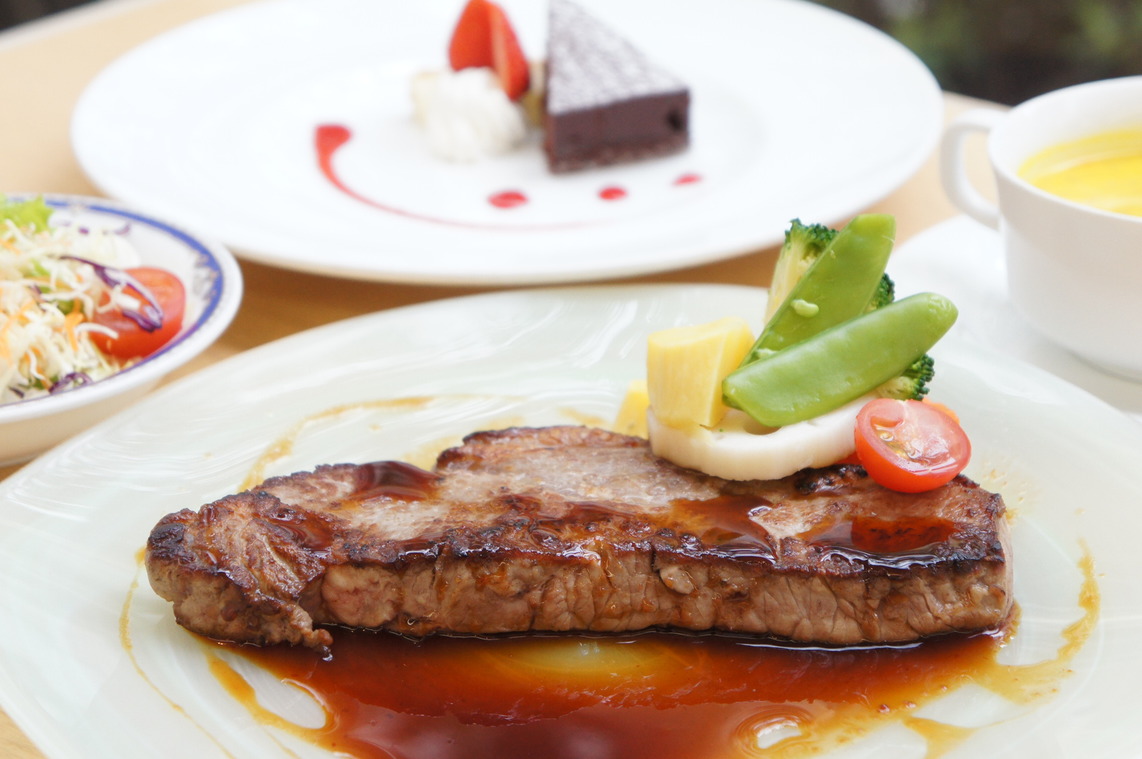 ステーキセットプラン：１泊2食