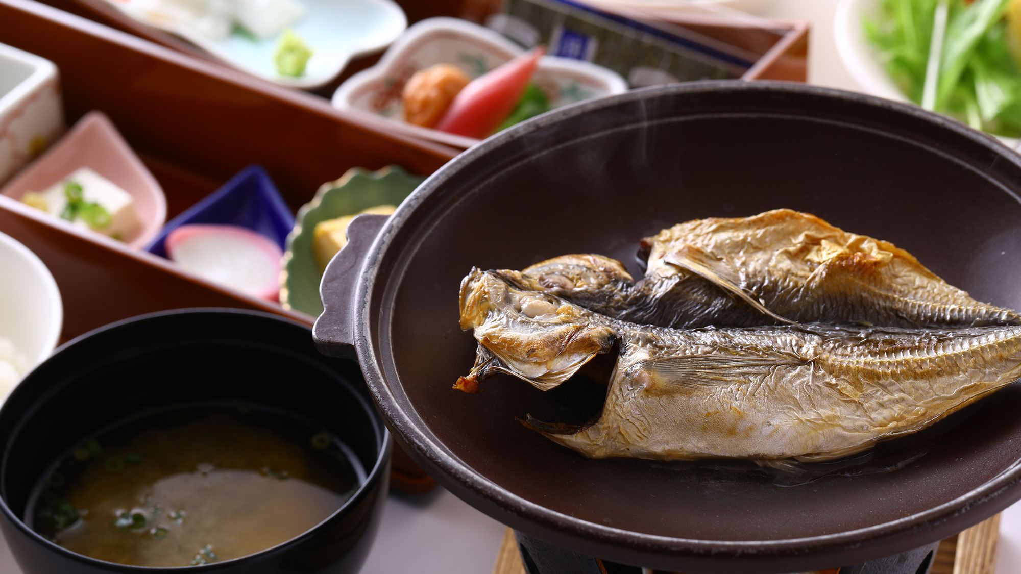 【朝食付きプラン】自由気ままに湯河原を愉しむ　お重の朝食と自家源泉の温泉を満喫