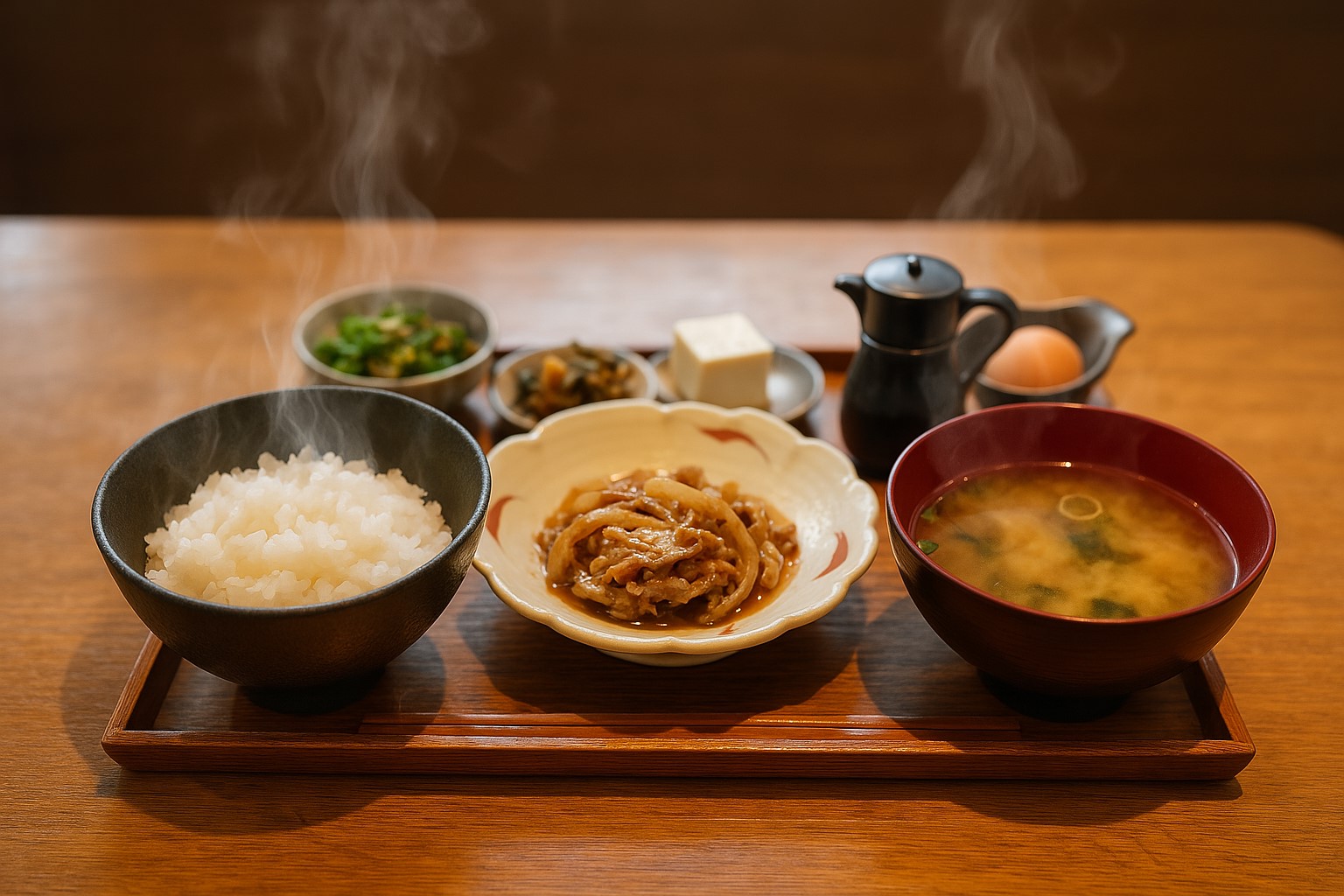 ★★★★朝食復活！！！★★★★
ニーズの多かった朝食プランを復活いたしました。しばらく休止しておりましたが、ニーズが多かったので再開いたします。
メニューはご飯、味噌汁、小鉢、冷奴、納豆、海苔、日替わりおかずになっております。
米の高騰や物価の高騰ございますが、ご飯おかわり1回までは無料ですので、是非お召し上がりください！（AM８時～AM９時まで）