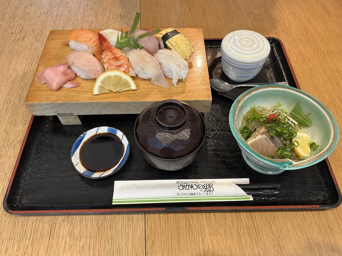 New!!　地元の人気店「はましん」とのコラボプラン　全室オーシャンビュー