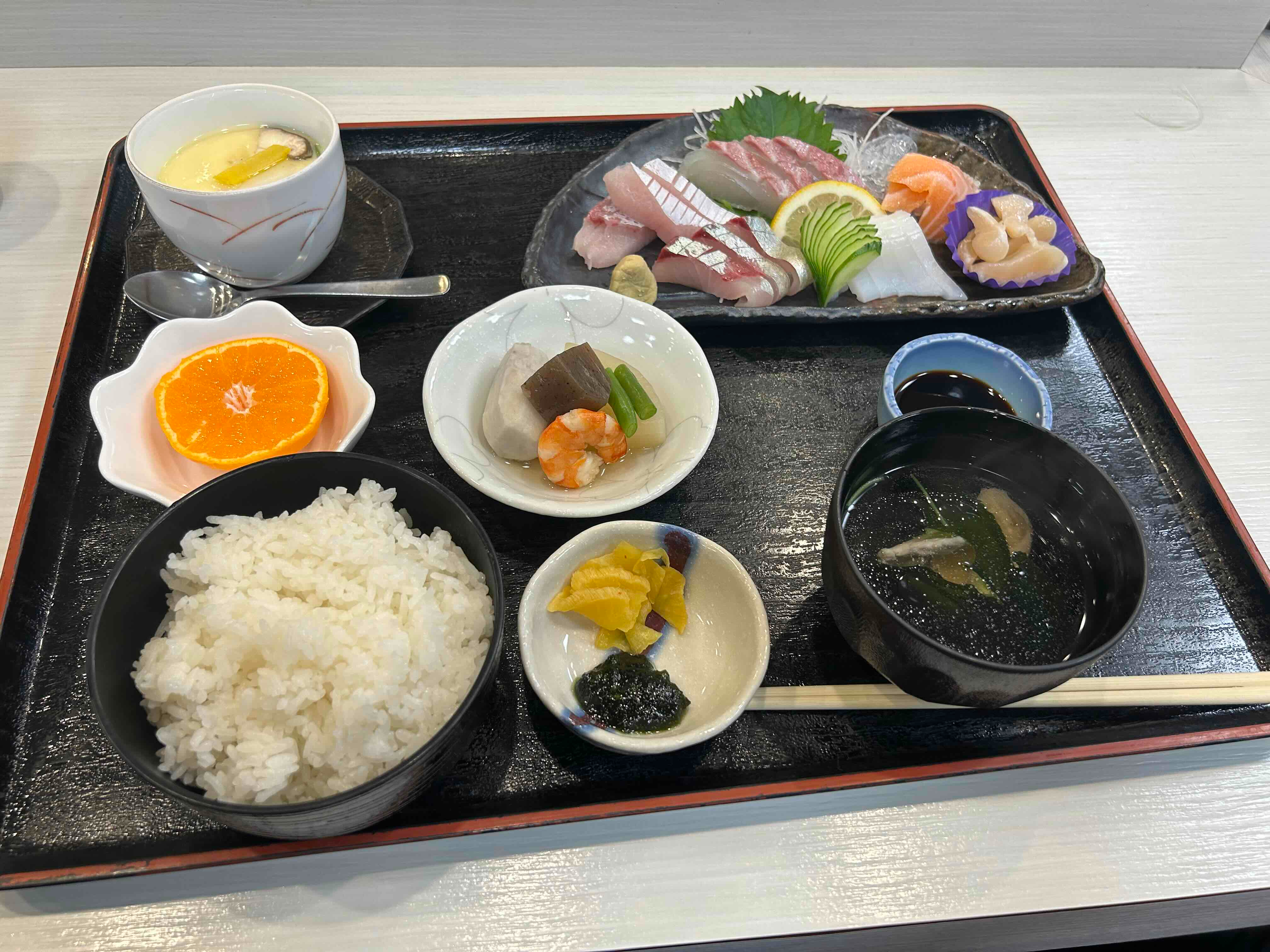 A　６種の刺身定食