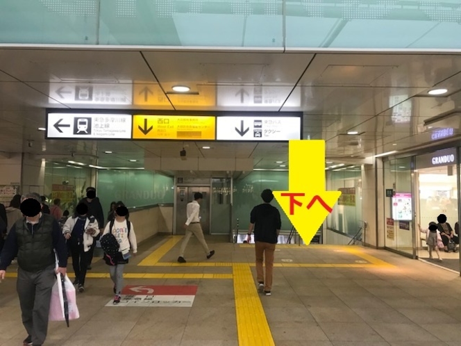 JR蒲田駅からのアクセス(2)