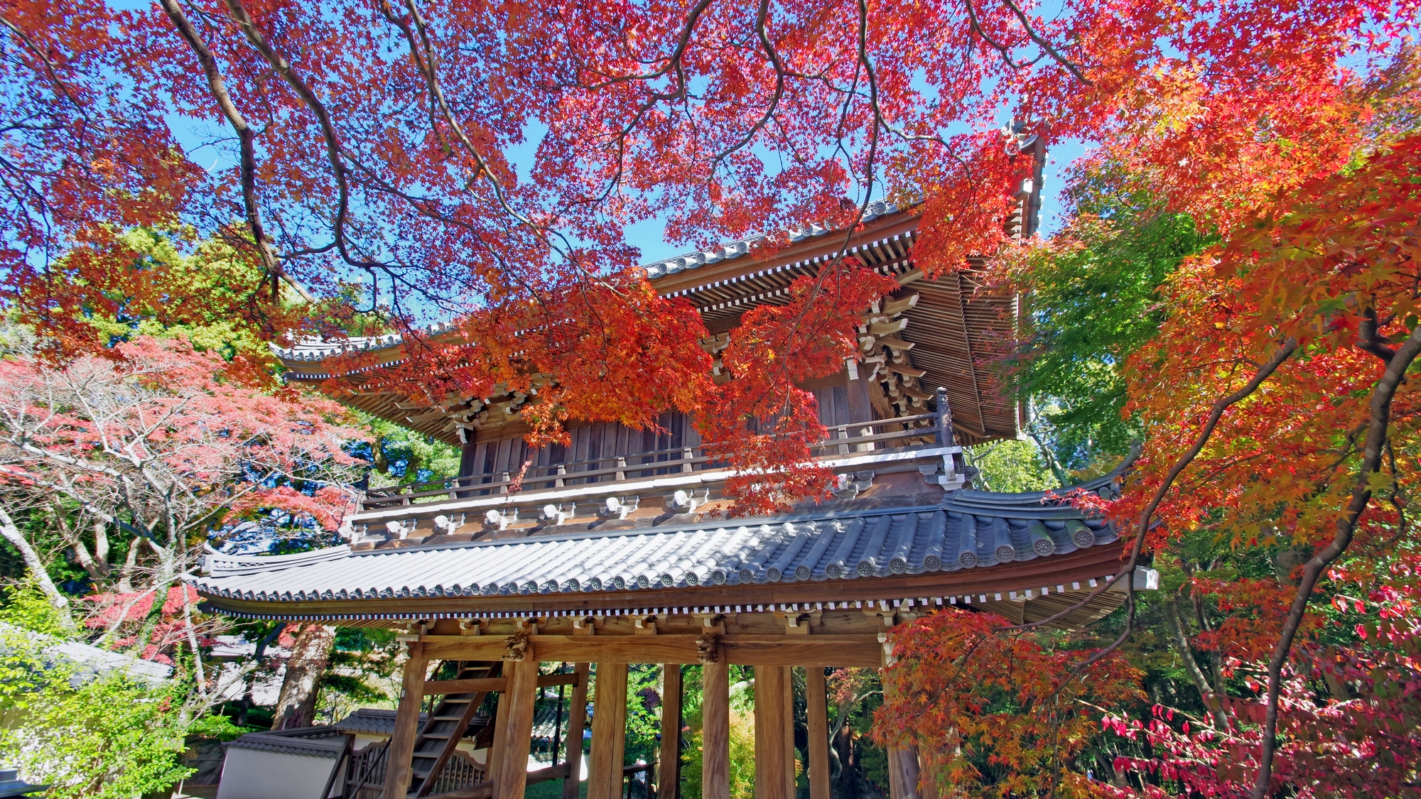 【当館から車で約18分】幕末の歴史に触れられる、高杉晋作が挙兵した場所としても知られる寺院「功山寺」