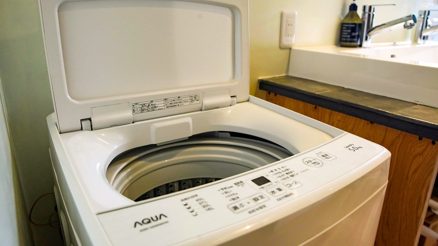 ・4階の洗濯機は100円で洗剤をご購入の上ご利用ください