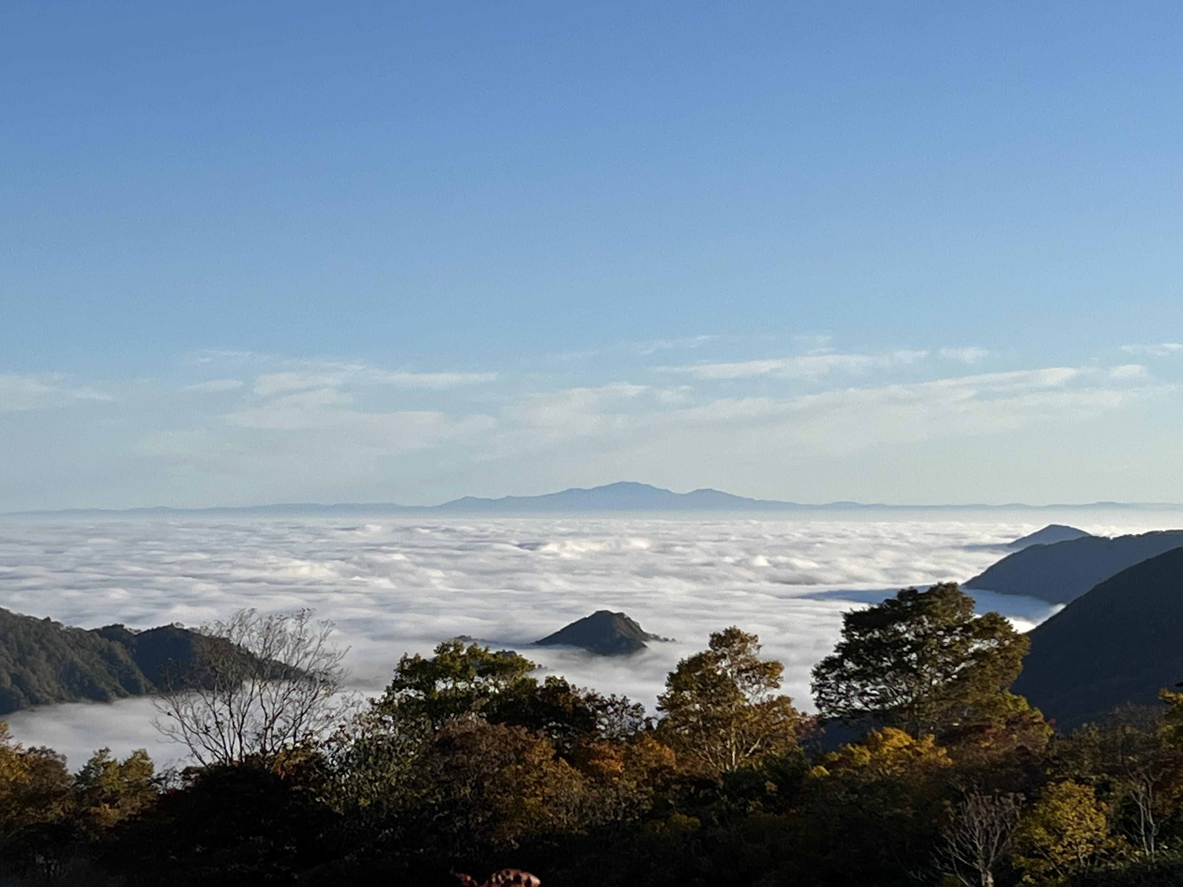 須川高原からの雲海