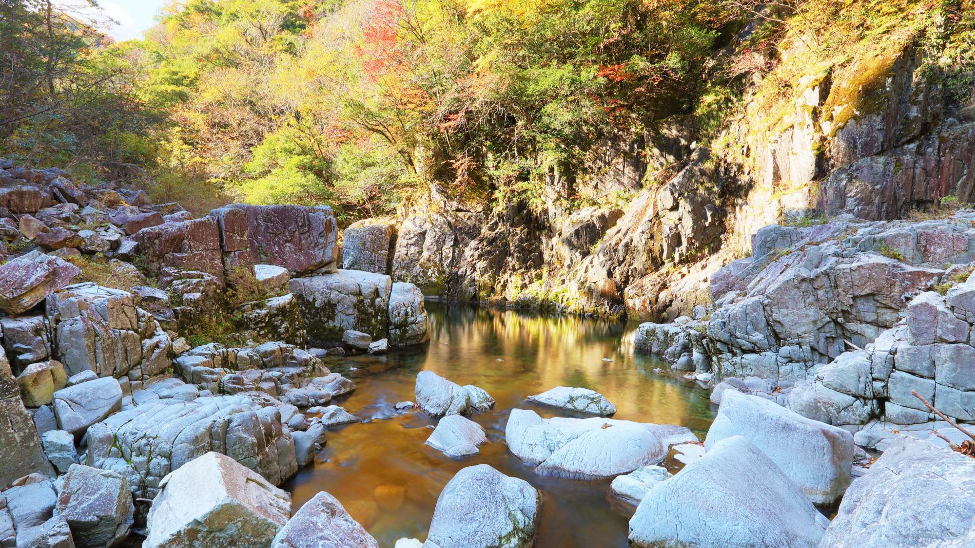 【周辺観光】＜秋＞匹見峡　車で1時間