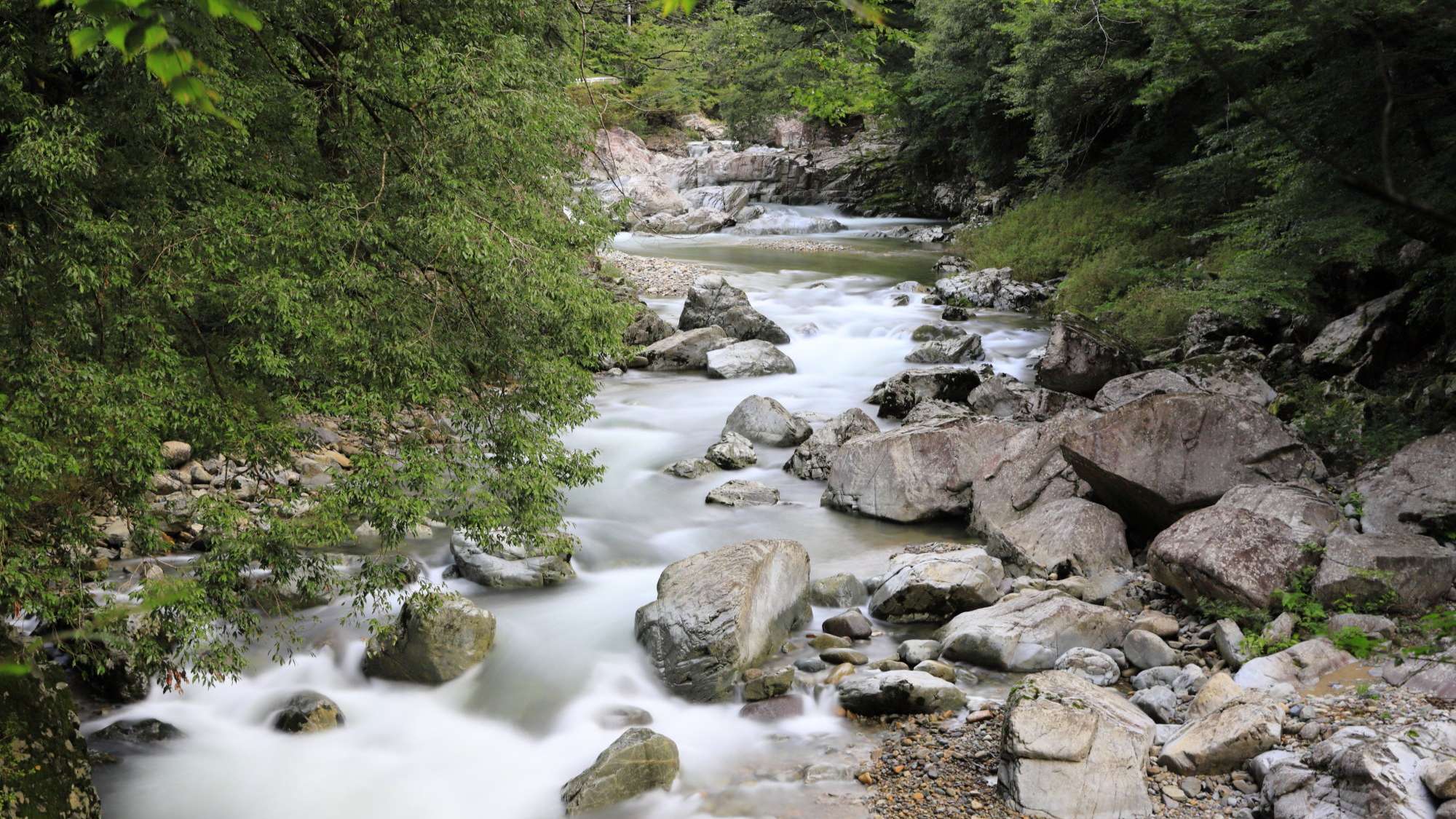 【周辺観光】＜夏＞匹見峡　車で1時間