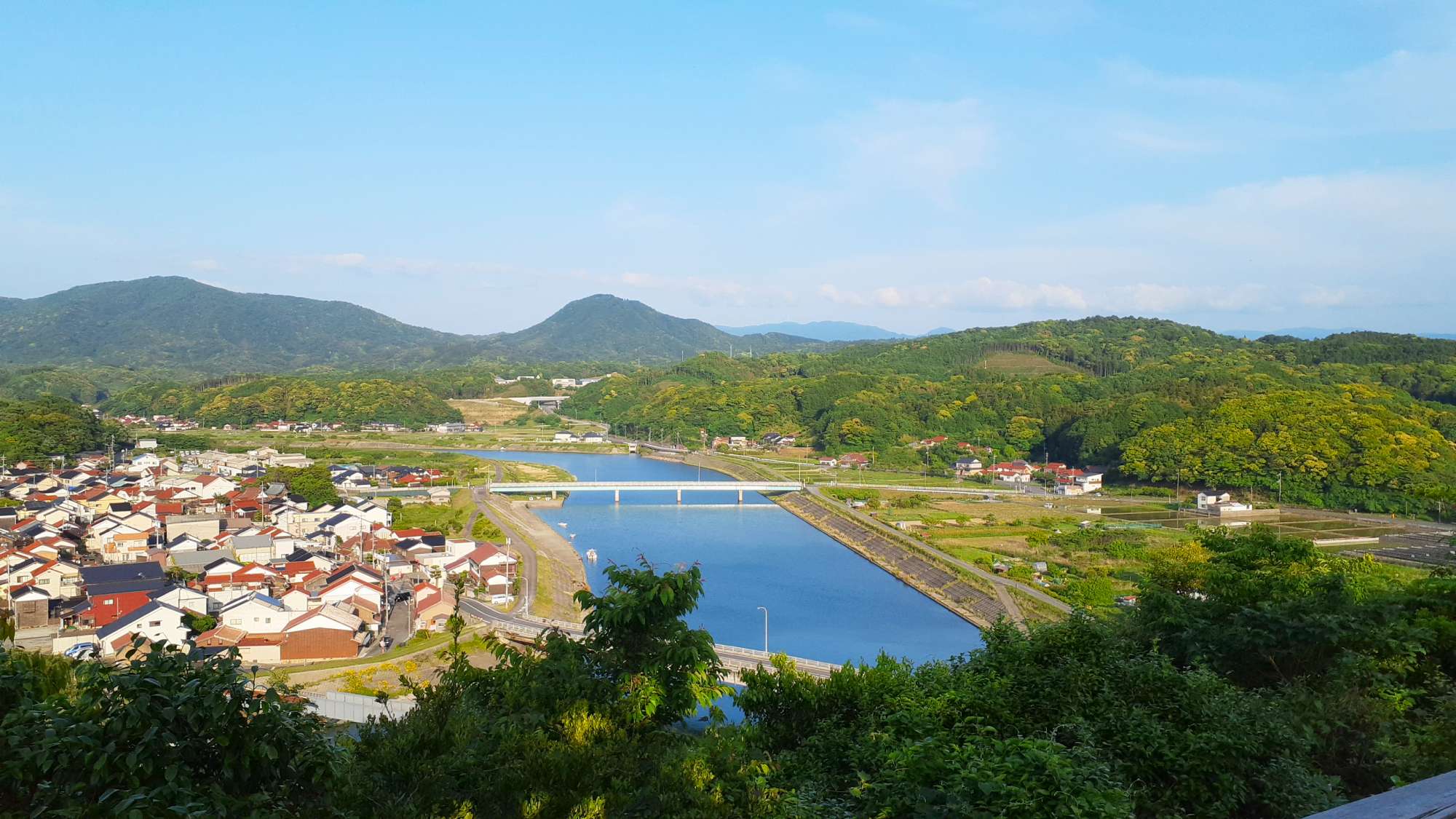 【周辺観光】はりも山からの景色