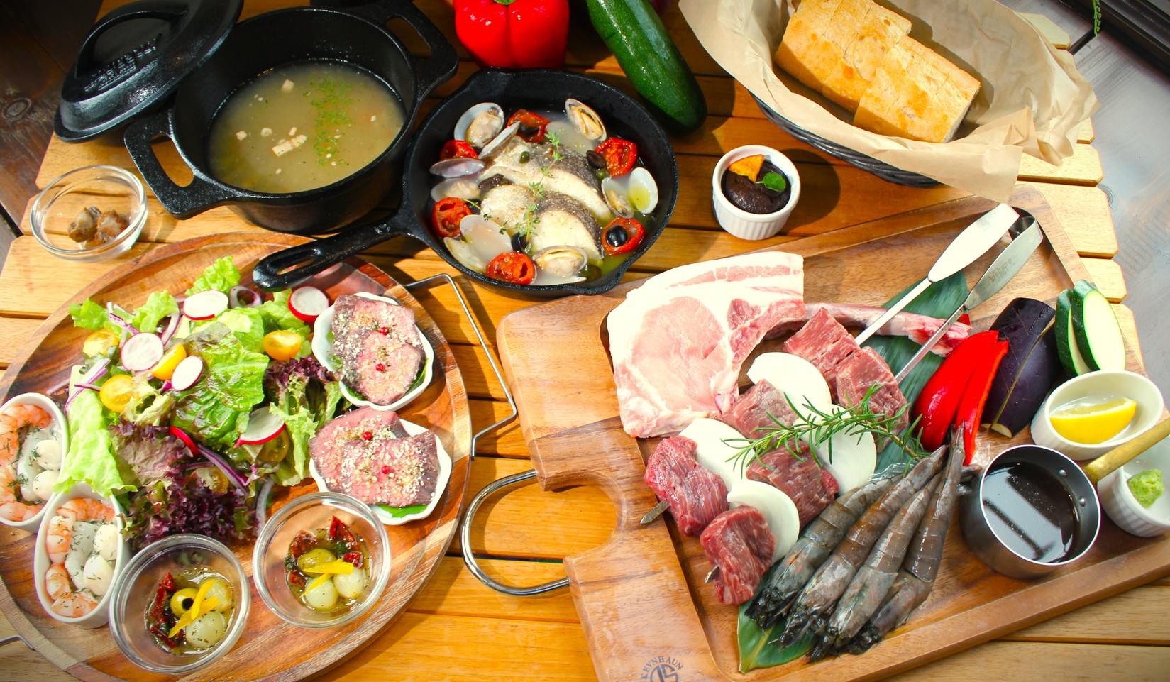 【スペシャルBBQ】オードブルからデザートまで楽しめる豪華BBQ体験！１泊２食付き♪