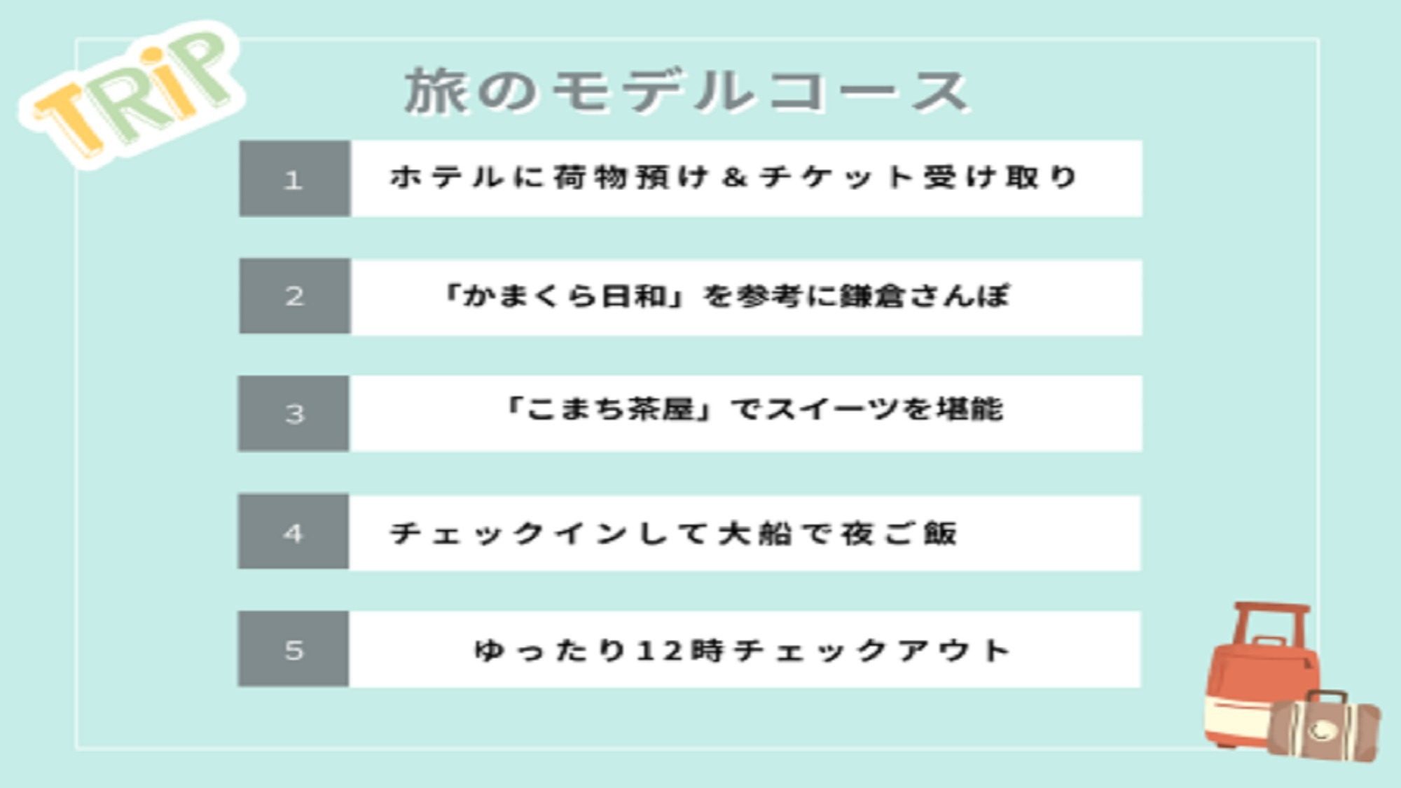 【事前決済】５周年コラボ◆鎌倉こまち茶屋で体験型スイーツ◆12時レイトアウト(素泊り）