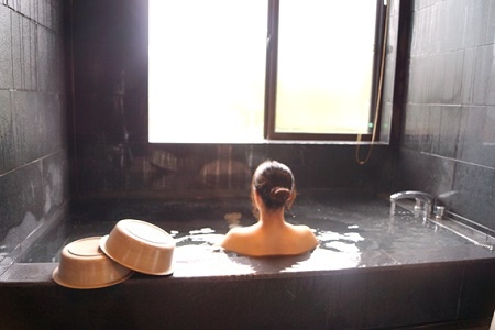 ツイン素泊まり【個室】温泉付プラン　