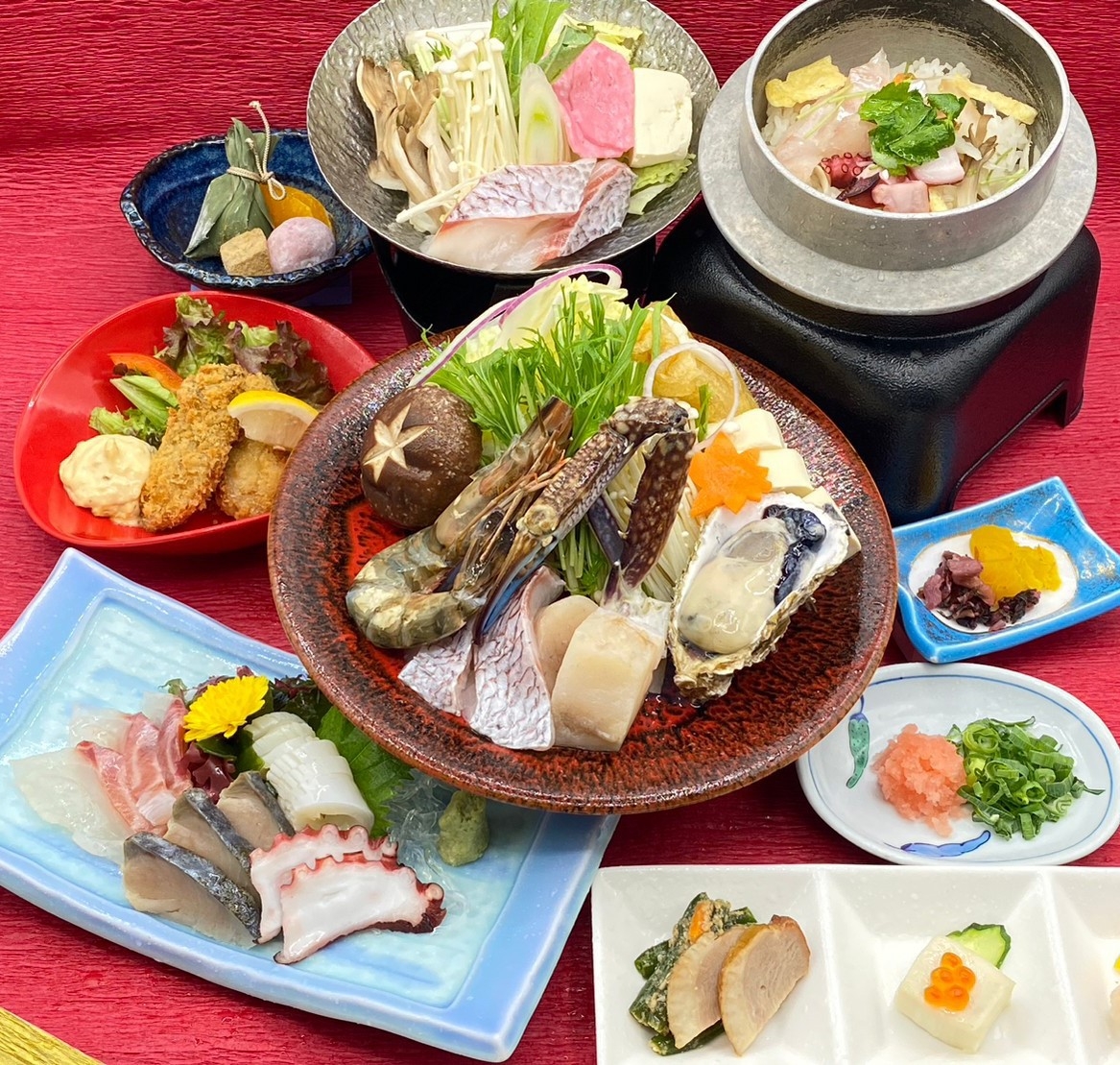 【冬季限定！】海鮮美酒鍋！1泊２食付きプラン