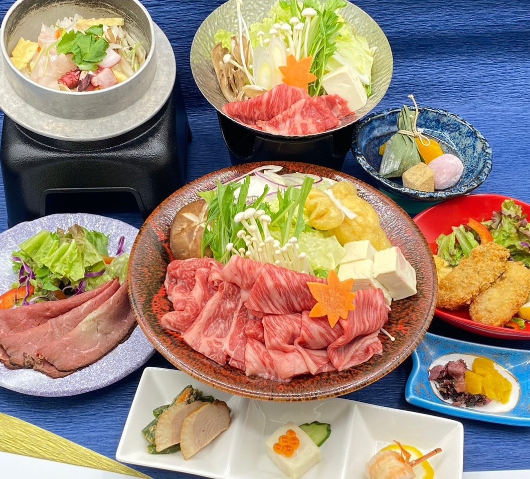 【冬季限定！】和牛すき焼き！1泊２食付きプラン