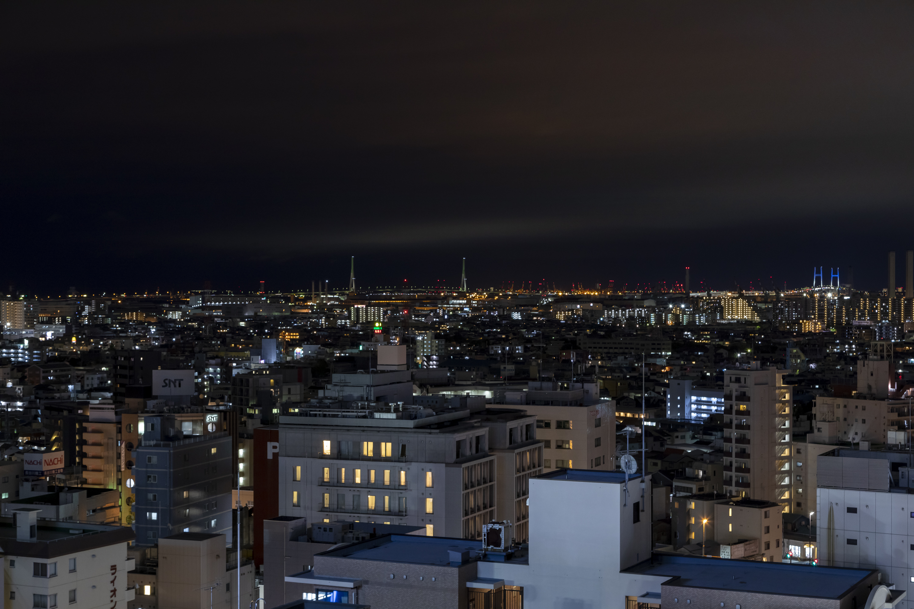 【館内設備◆15階テラスからの夜景】