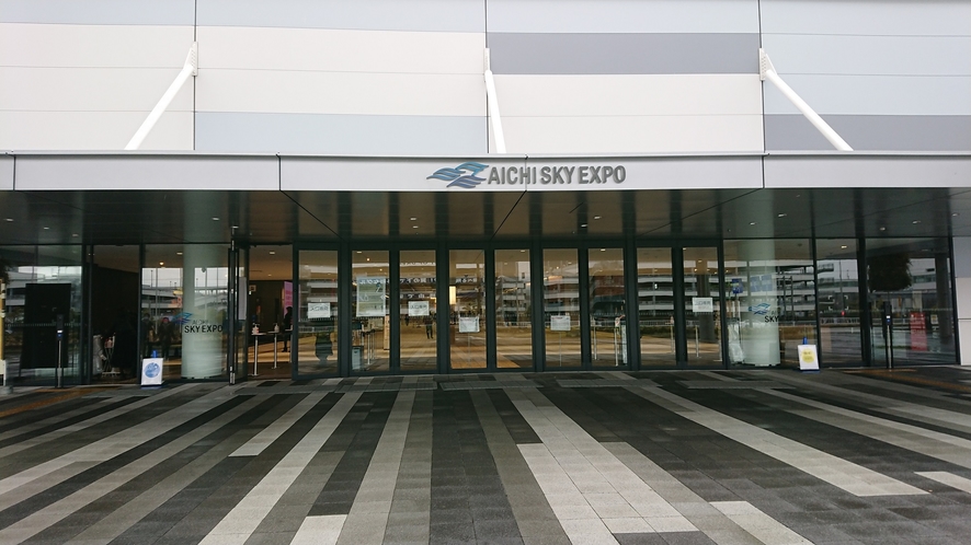 AICHI SKY EXPO　日本では唯一となる空港隣接の国際展示場　コンサート等が開かれます♪