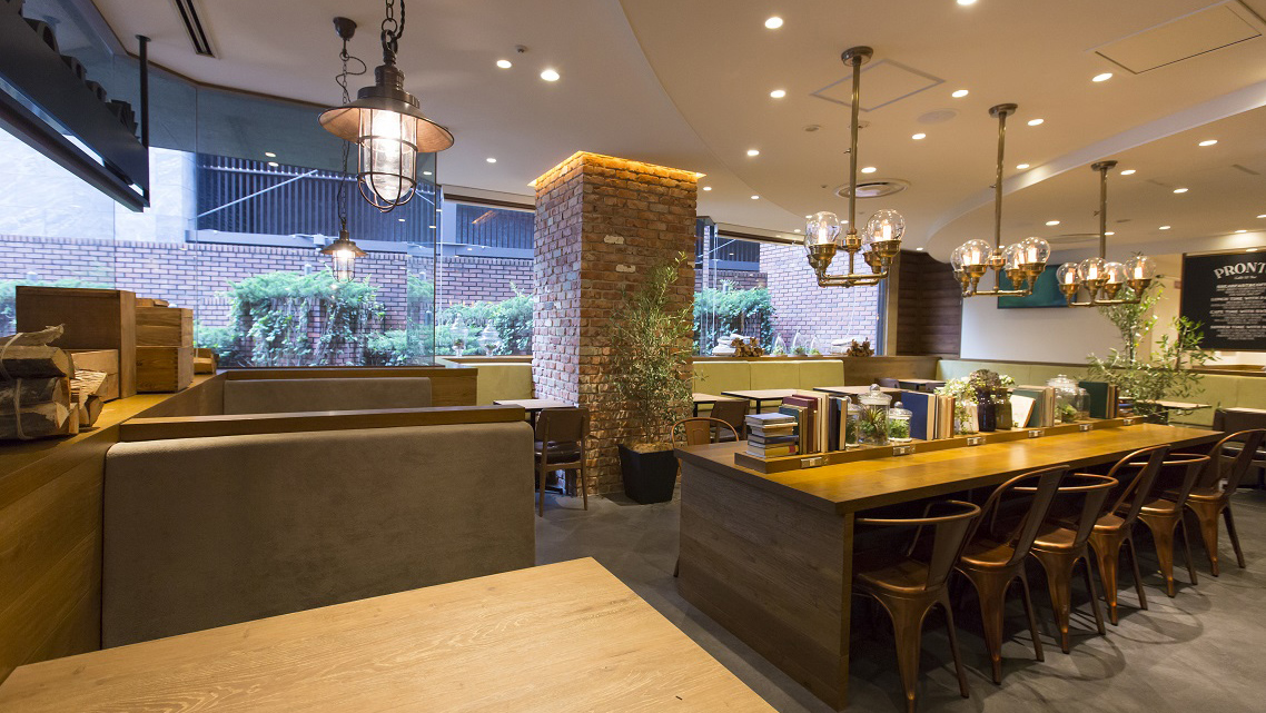 朝食会場「PRONTO」店内