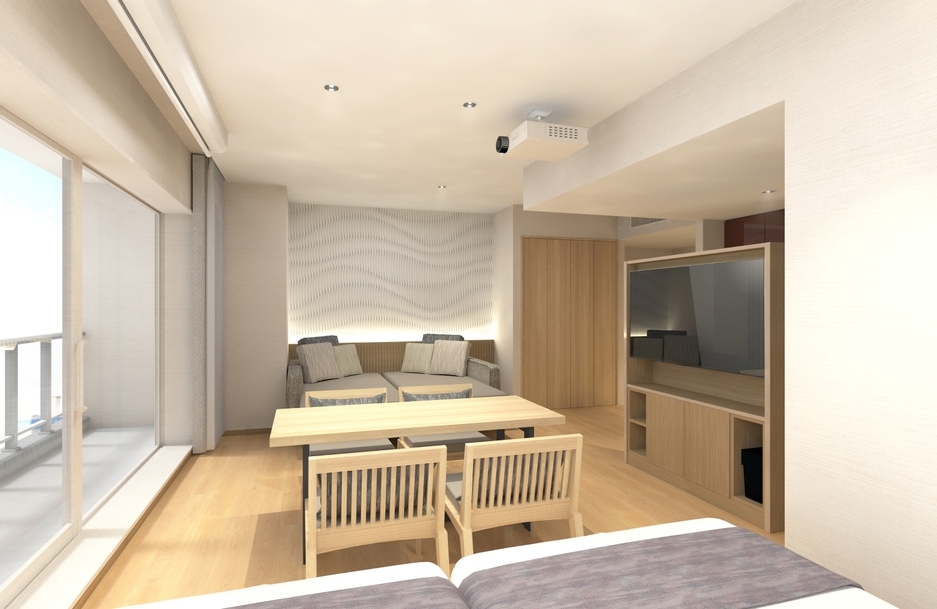 【リノベーションルーム誕生記念第2弾】シンプルステイ(食事なし)駅前なので飲食店も徒歩圏内♪