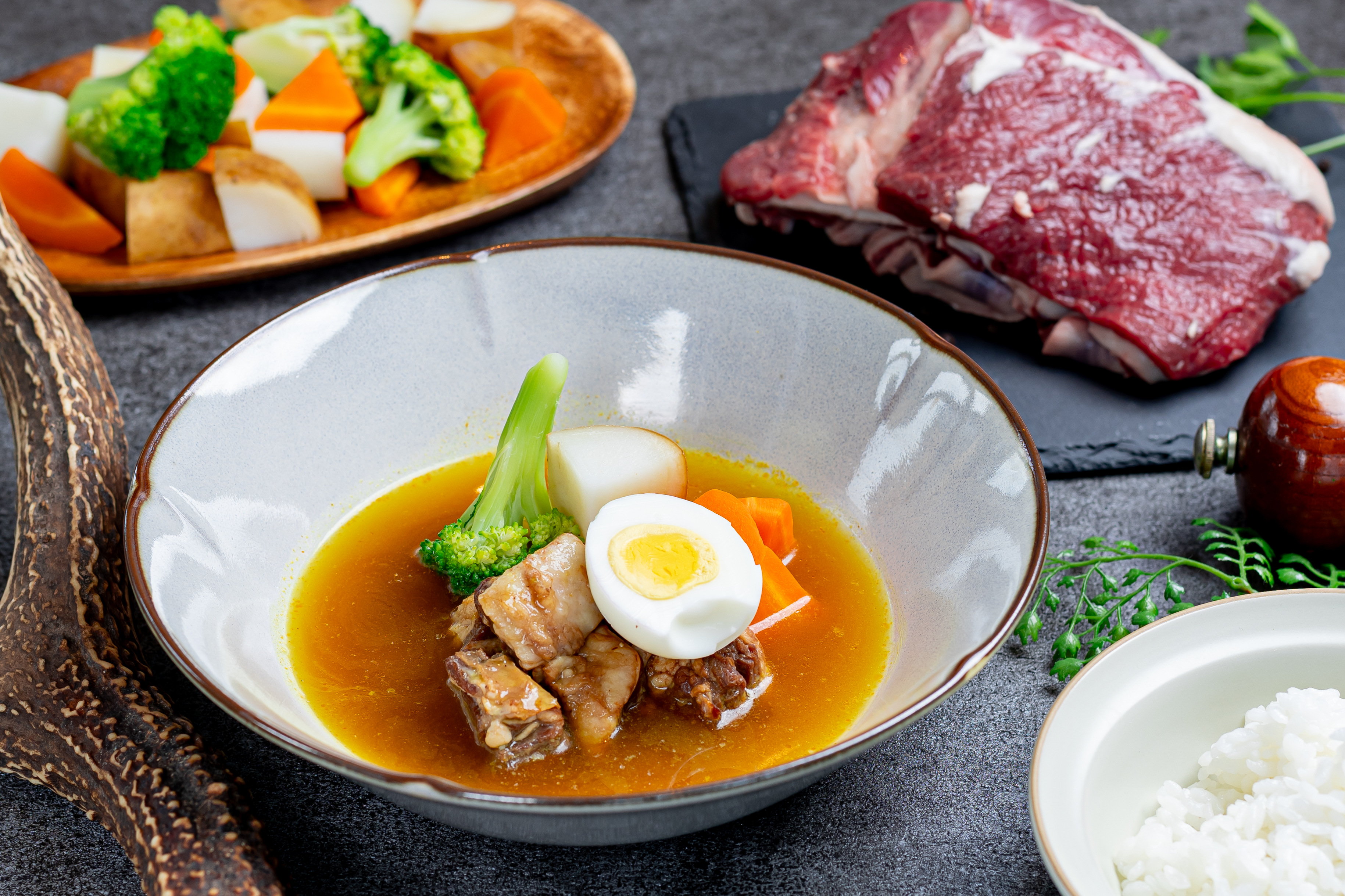 蝦夷鹿スープカレー