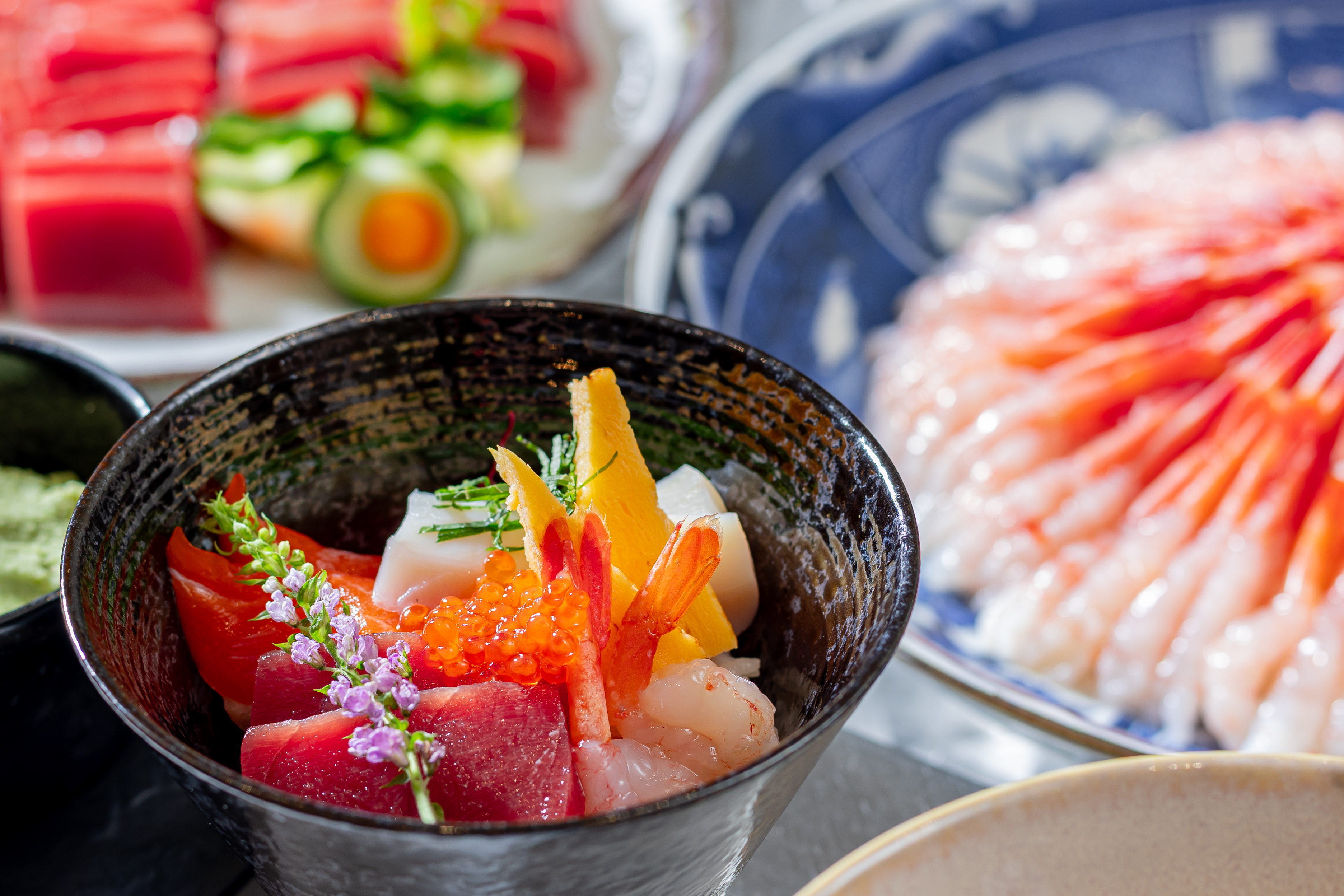 好きなお刺身を乗せちゃおう！