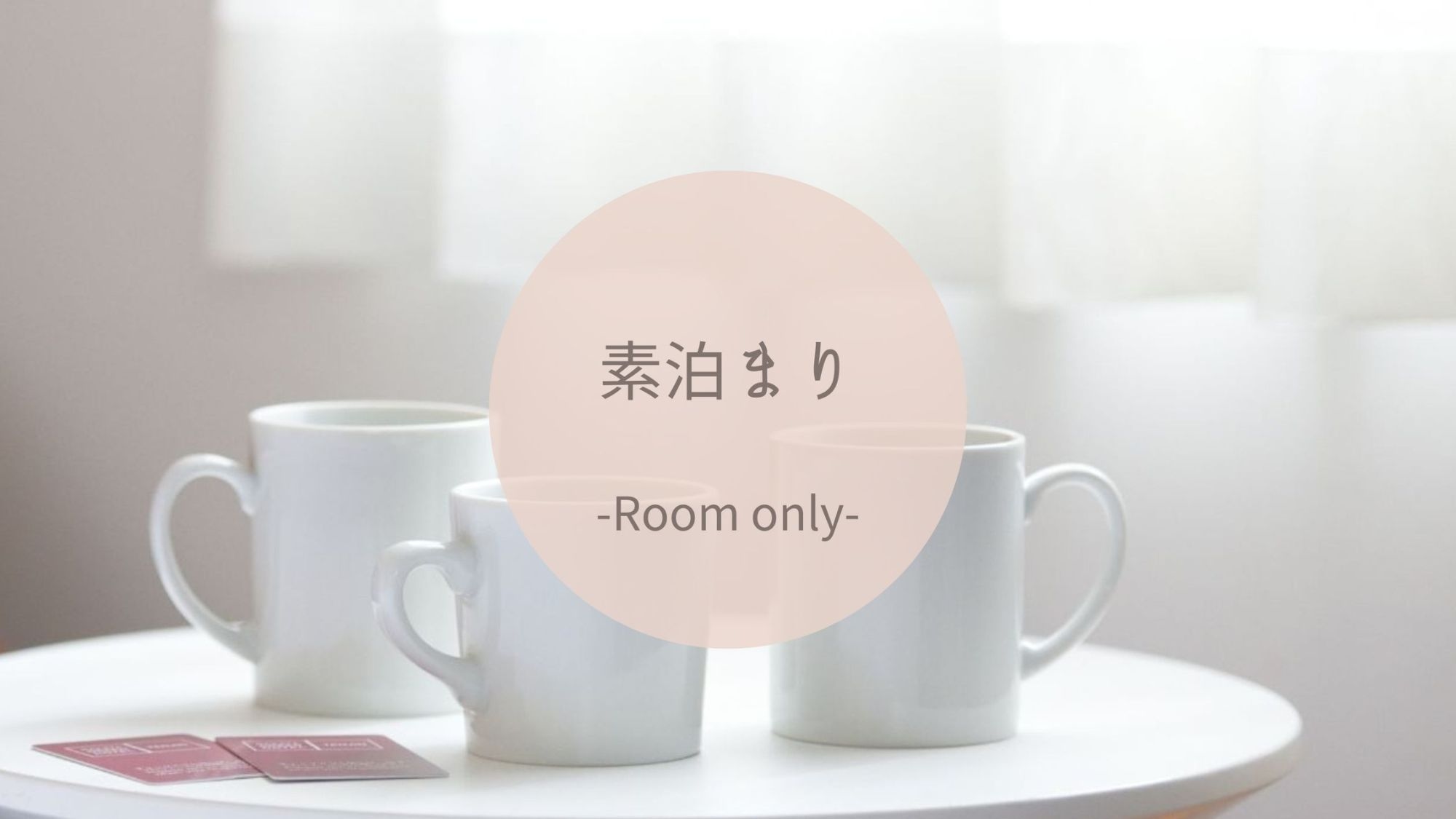 【素泊まり】13時イン12時アウトシングルプラン