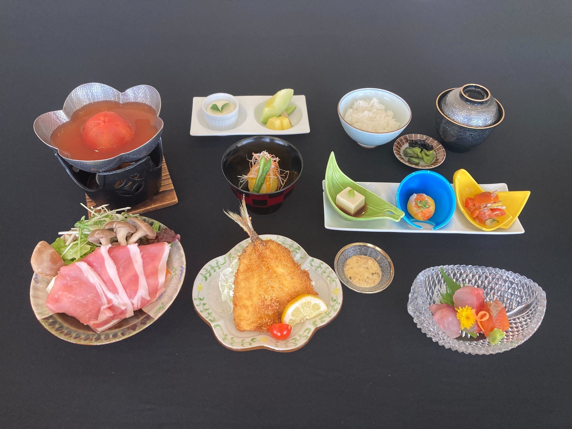 【記念日お祝いプラン】【夕食・朝食付】熱海の旬や地産の食を愉しむ♪「熱海和み会席」〔温泉大浴場〕