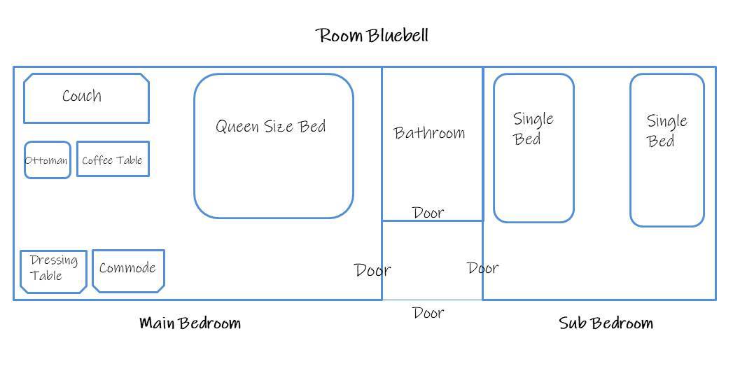 bluebell 間取り図