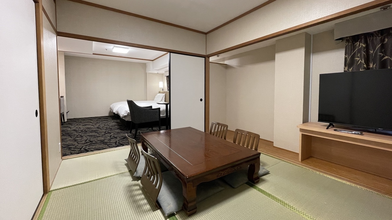 【素泊まり】和洋室で家族やお友達と最大4名様で楽しくステイ！【全客室ドルチェグスト完備】