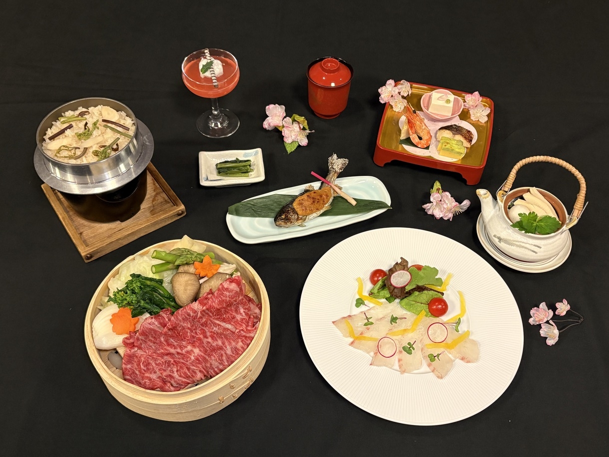 【夕食・朝食付】信州の旬を愉しむ〈料理長おすすめ御膳〉お得なワンドリンク付 ♪〔大浴場完備〕