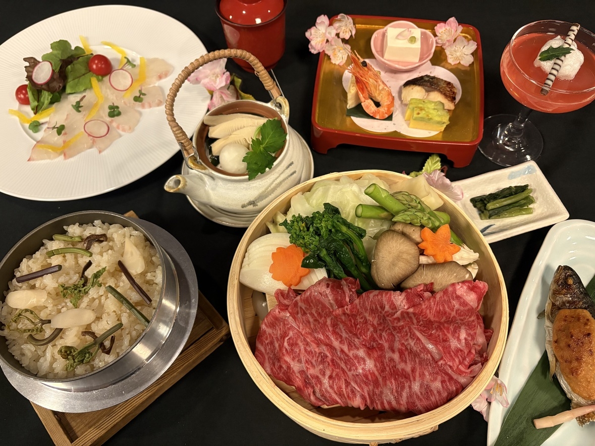 【夕食・朝食付】信州の旬を愉しむ〈料理長おすすめ御膳〉お得なワンドリンク付 ♪〔大浴場完備〕
