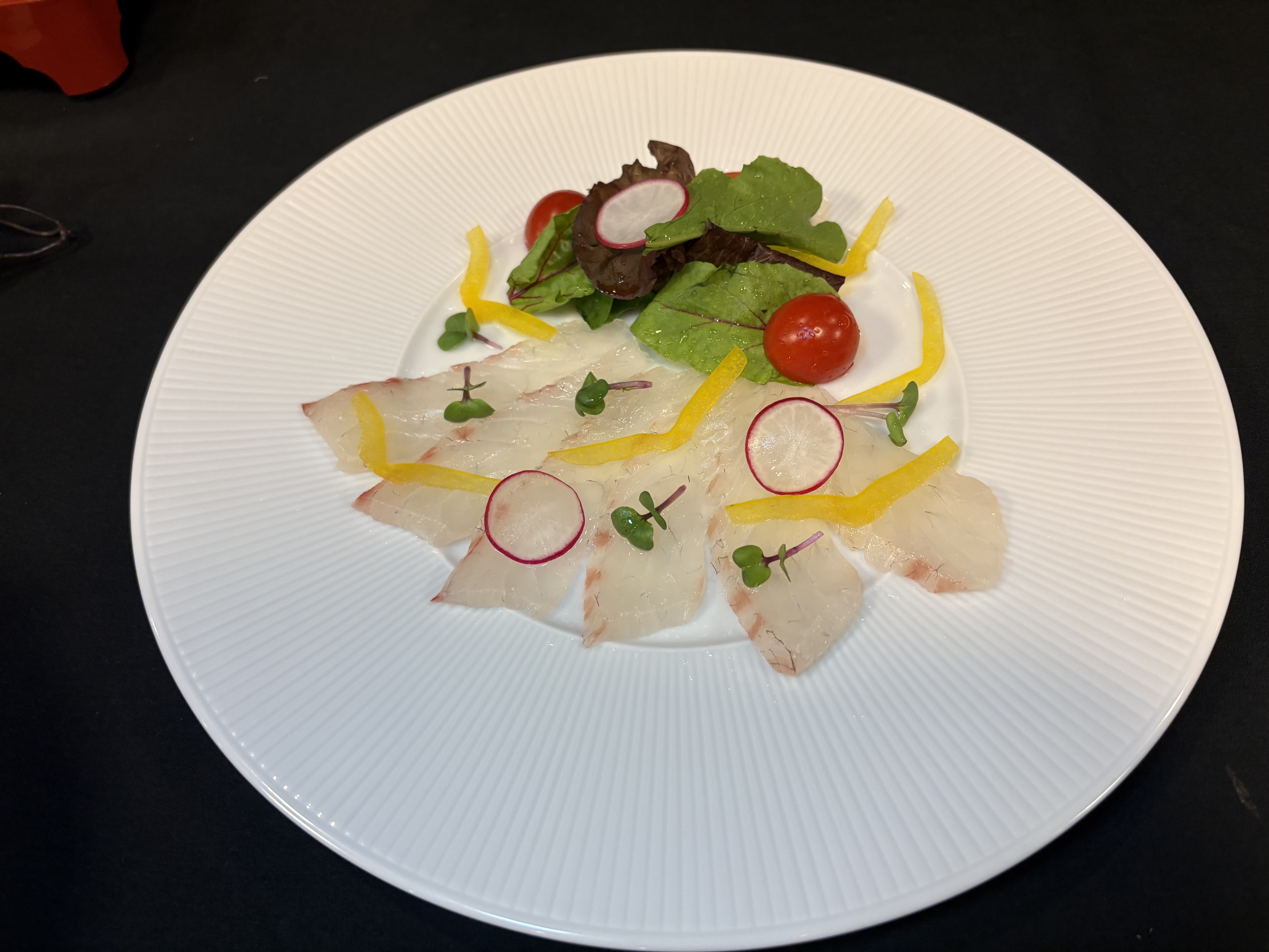 鯛のカルパッチョ