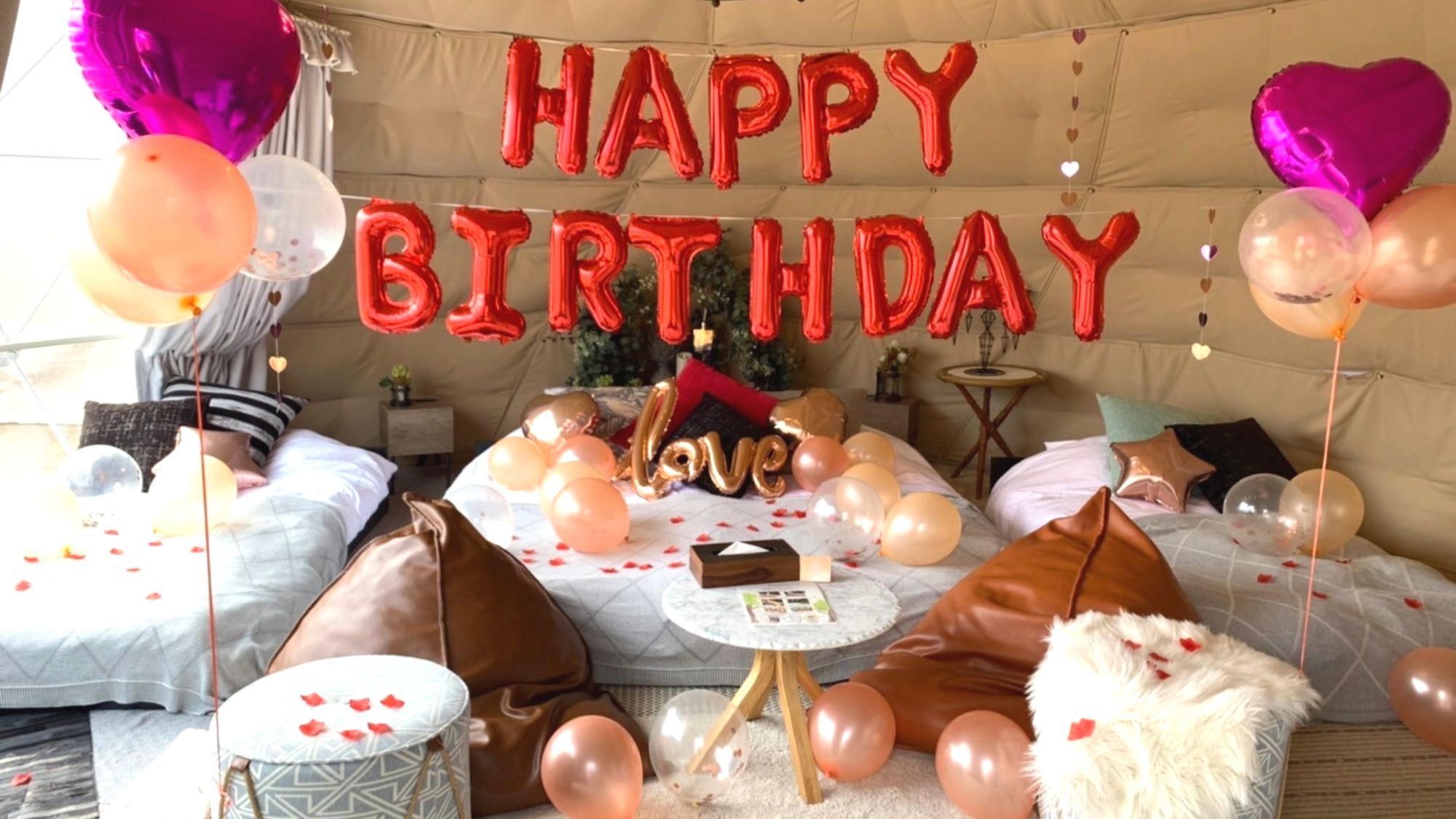 【楽天トラベルサマーSALE】【誕生日・記念日】飾り付けとケーキがセットになったお祝い＜1泊2食付＞